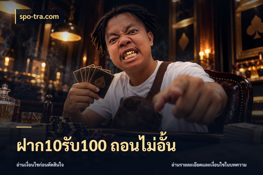 ฝาก10รับ100 ถอนไม่อั้น สนุกกับตัวเลือกโปรในสไตล์ของคุณ สไตล์ spo-tra.com