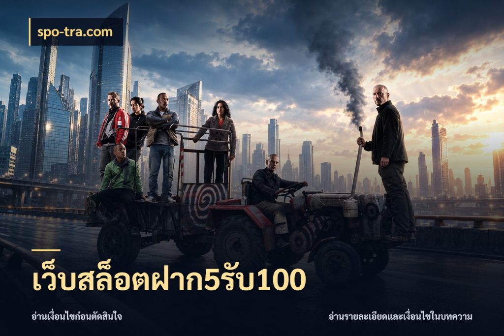 เว็บสล็อตฝาก5รับ100 spo-tra.com ยอดฝากและยอดรับในมุมของคนชอบลุ้น