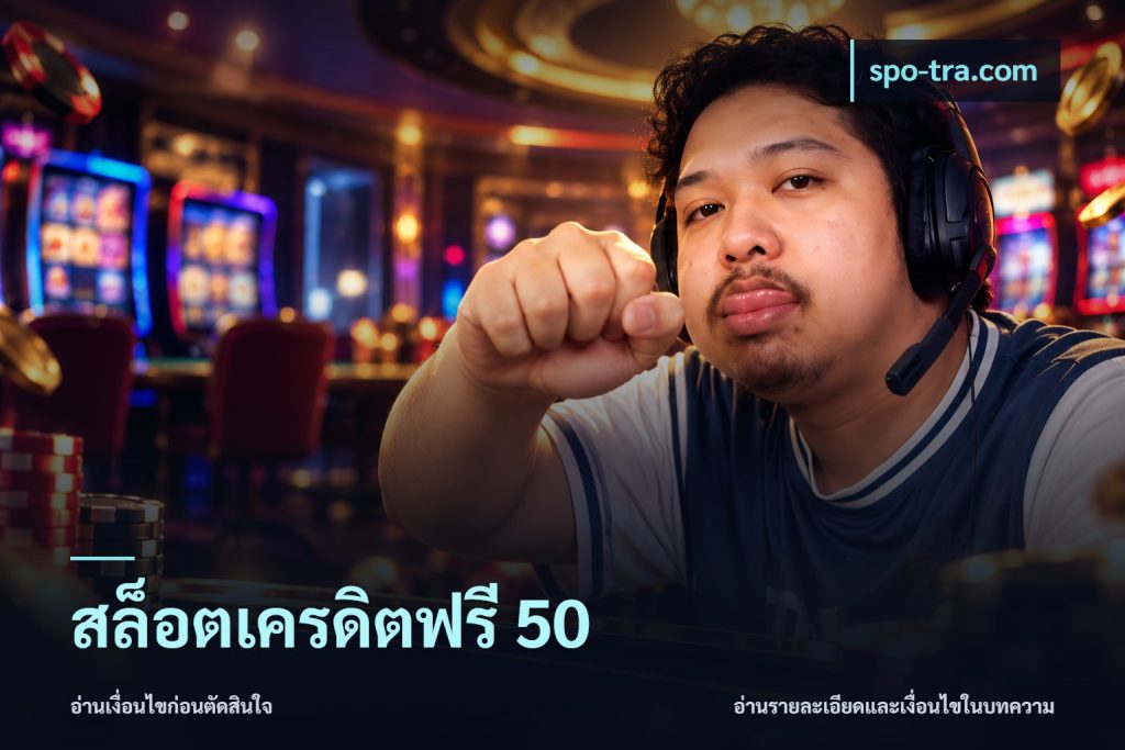 สล็อตเครดิตฟรี 50