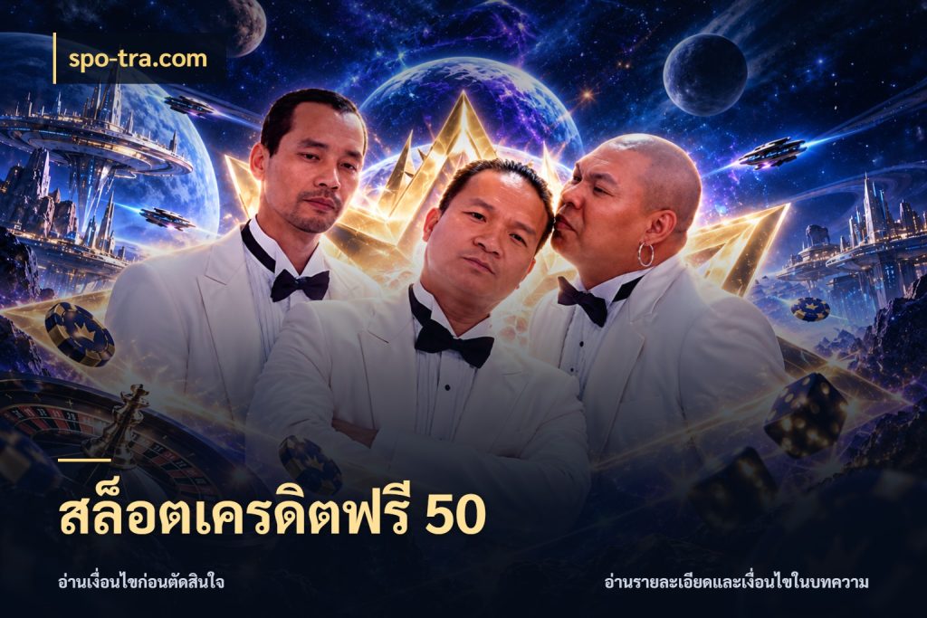 สล็อตเครดิตฟรี 50 รู้จักยอดและขอบเขตของเครดิตฟรี กับ spo-tra.com