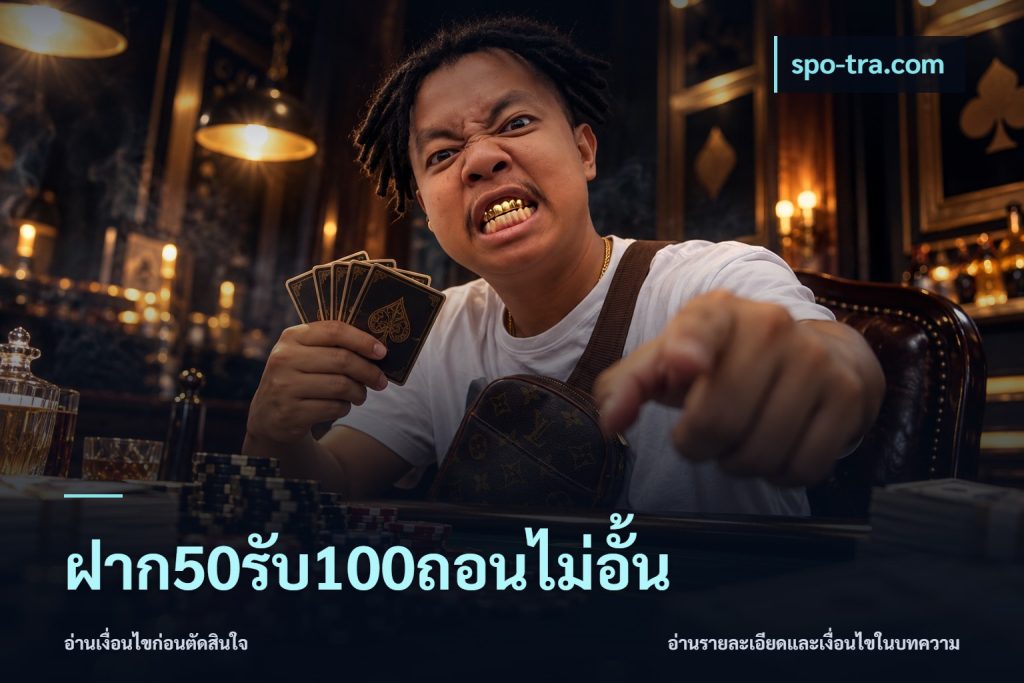 ฝาก50รับ100ถอนไม่อั้น