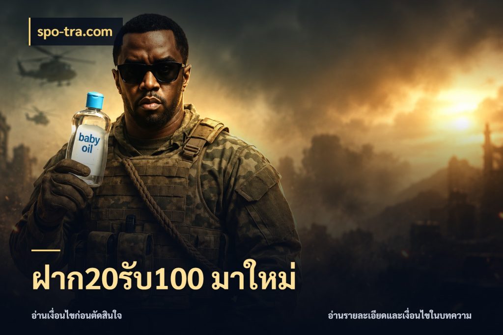 ฝาก20รับ100 มาใหม่ spo-tra.com เครดิตกับรูปแบบโปรที่ตรงใจ