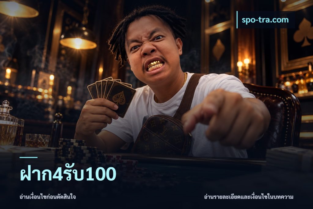 ฝาก4รับ100