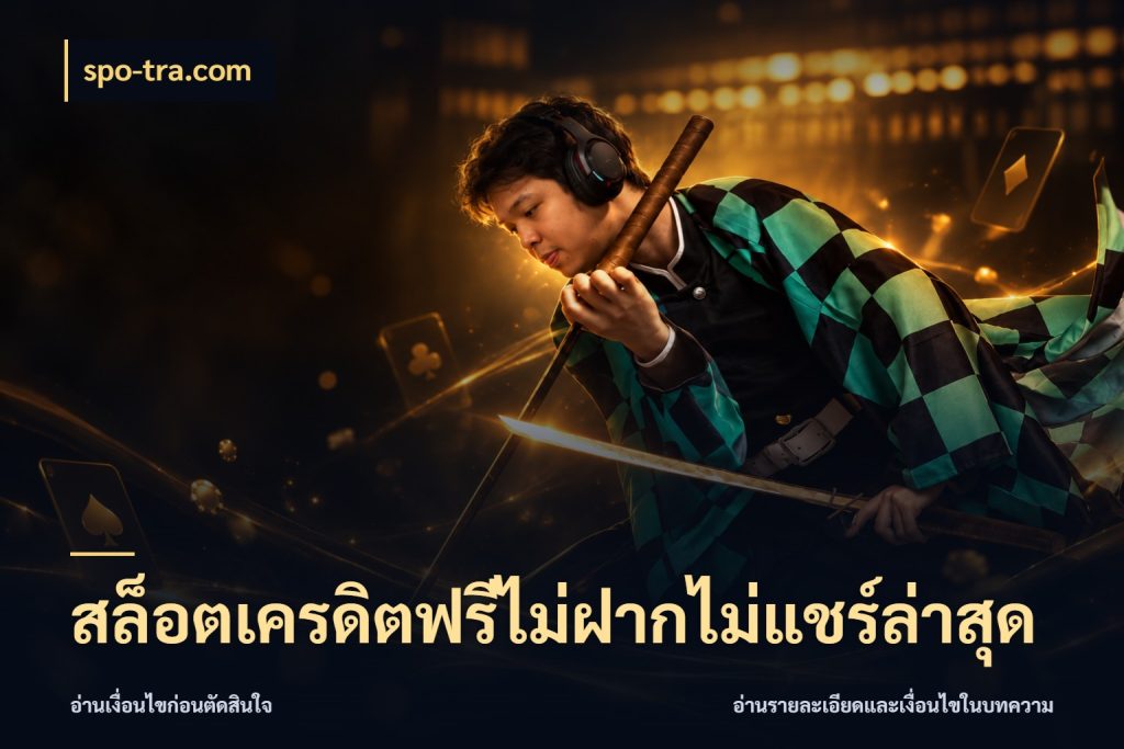 สล็อตเครดิตฟรีไม่ฝากไม่แชร์ล่าสุด