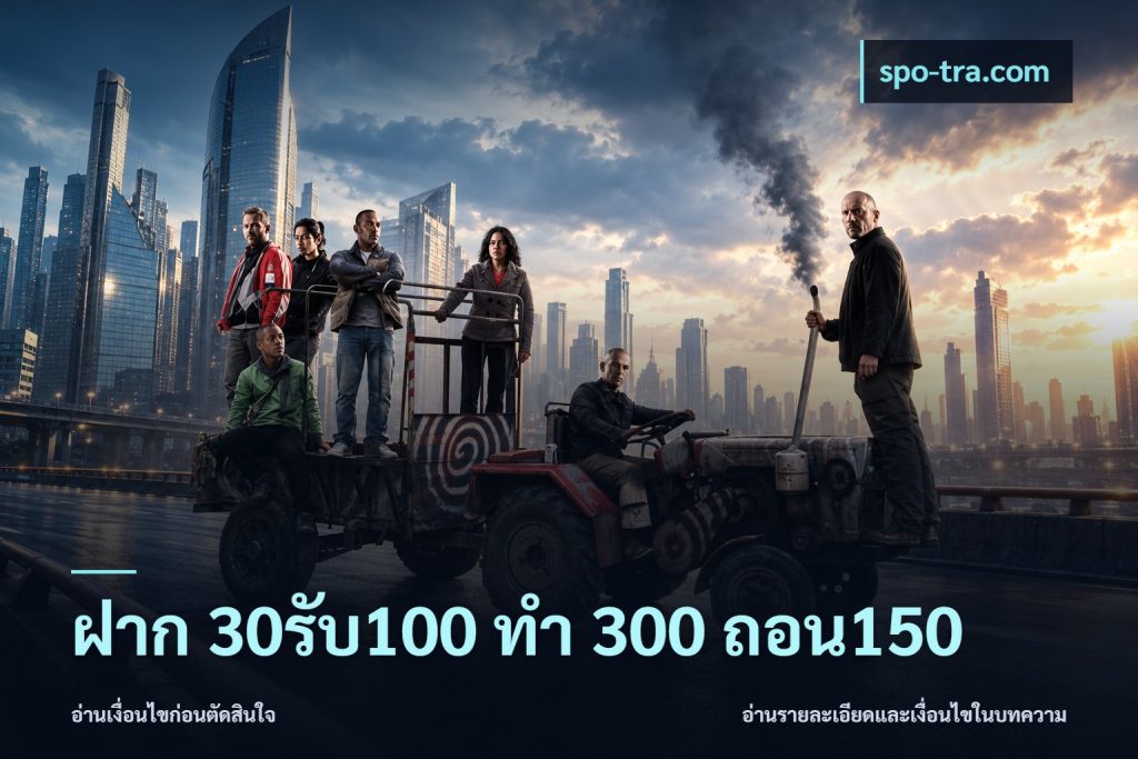 ฝาก 30รับ100 ทํา 300 ถอน150