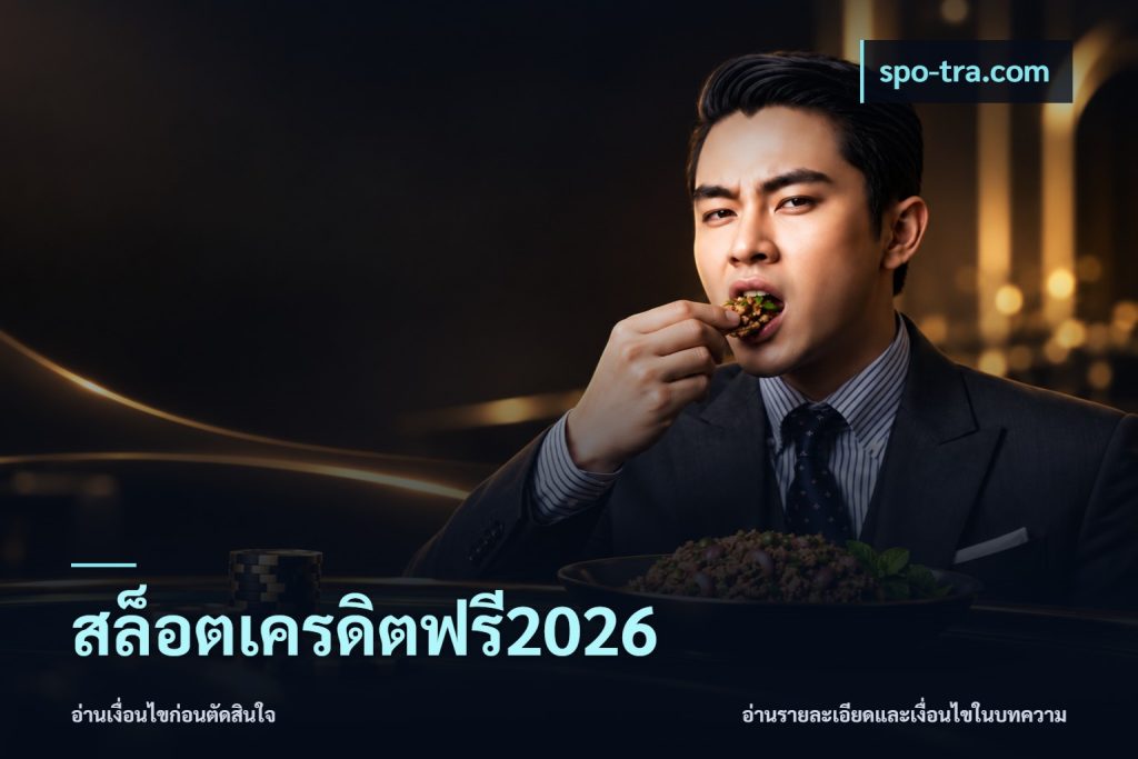 สล็อตเครดิตฟรี2026