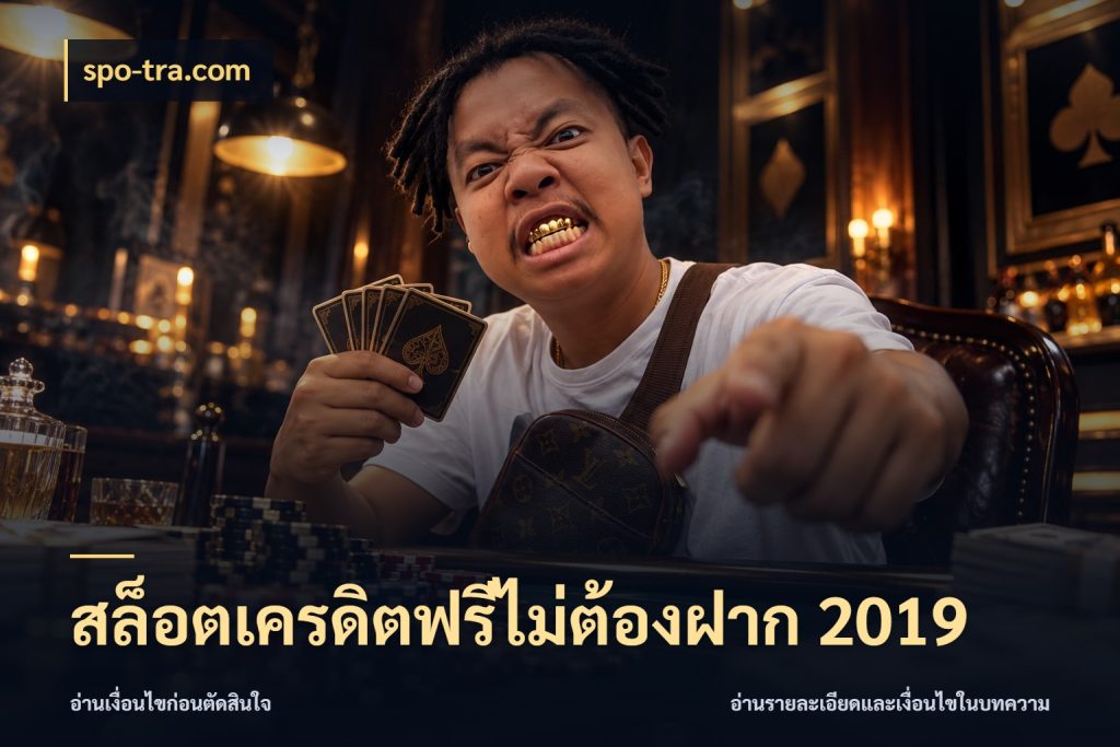 สล็อตเครดิตฟรีไม่ต้องฝาก 2019 เครดิตฟรีในมุมที่สายโบนัสสนใจ ในมุม spo-tra.com