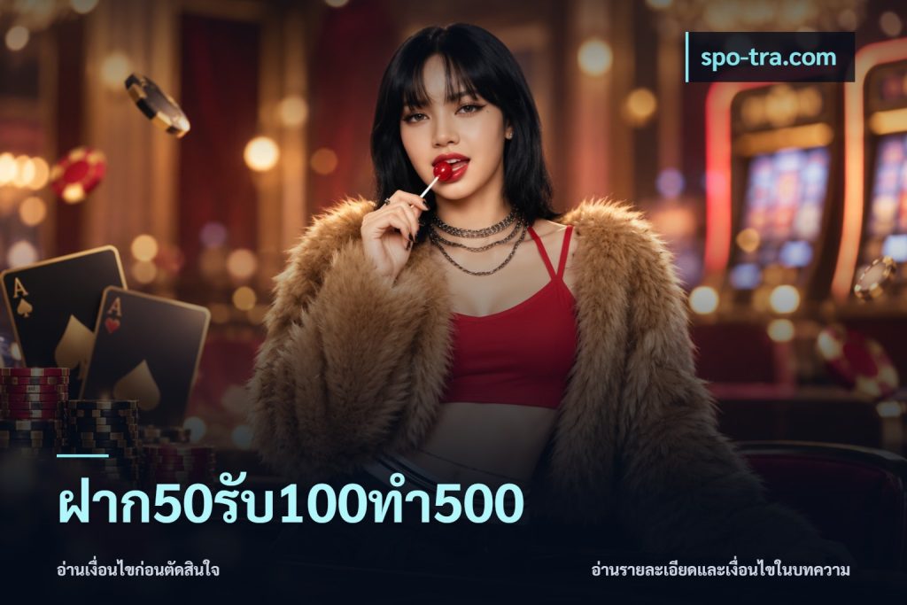 ฝาก50รับ100ทํา500