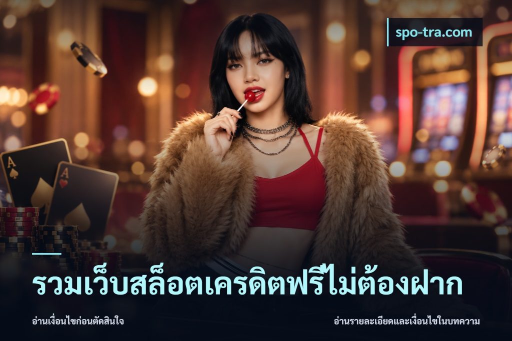 รวมเว็บสล็อตเครดิตฟรีไม่ต้องฝาก