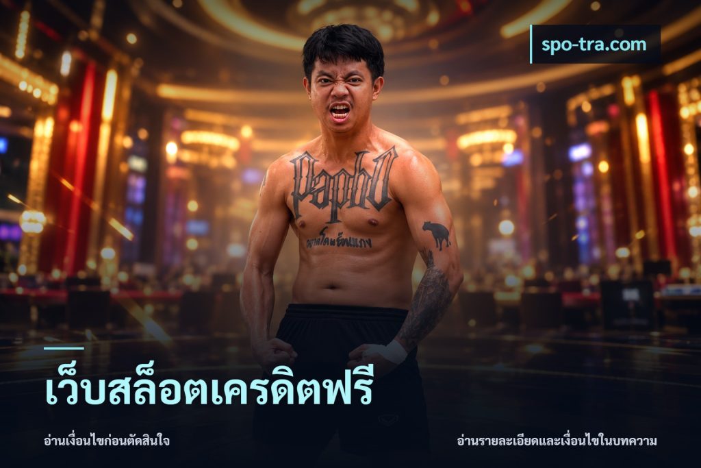 เว็บสล็อตเครดิตฟรี