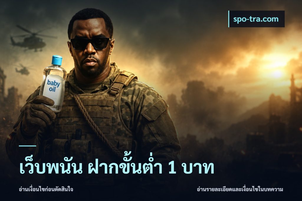 เว็บพนัน ฝากขั้นต่ำ 1 บาท