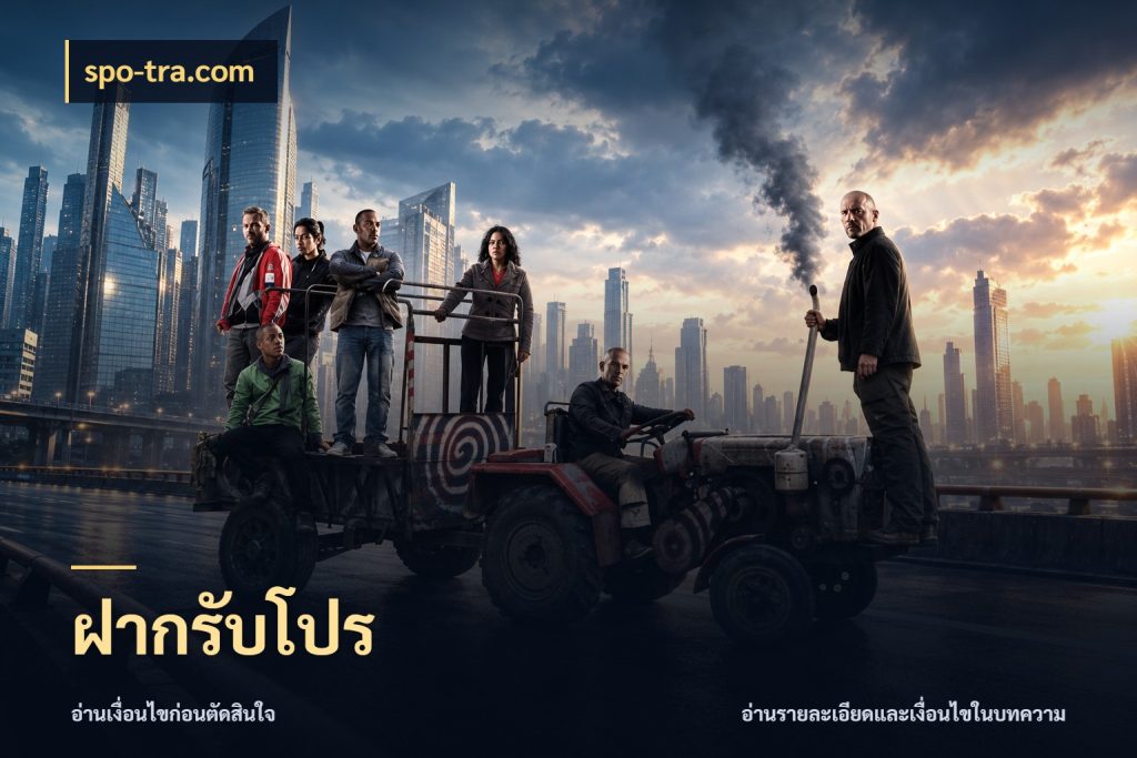 ฝากรับโปร เครดิตกับรูปแบบโปรที่ตรงใจ สไตล์ spo-tra.com