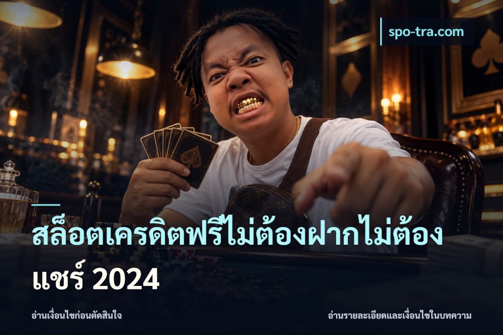 สล็อตเครดิตฟรีไม่ต้องฝากไม่ต้องแชร์ 2024