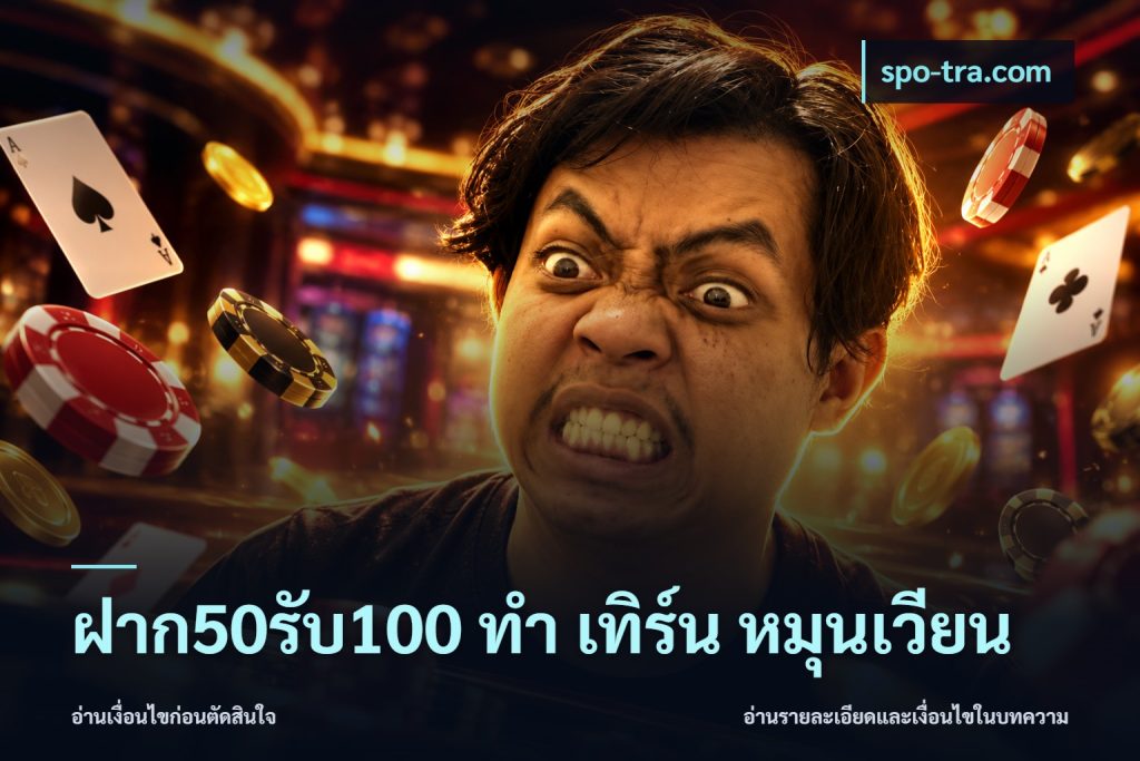 ฝาก50รับ100 ทํา เทิร์น หมุนเวียน
